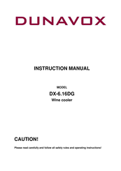 Dunavox DX-6.16DG Instruction Manual