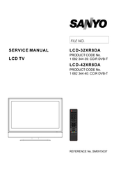 Sanyo LCD-42XR8DA Service Manual