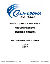 California Air Tools 2510 Owner's Manual