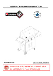 Nexgrill 720-0267 Assembly & Operating Instructions