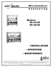 Alto-Shaam SC-24/2S Installation Manual