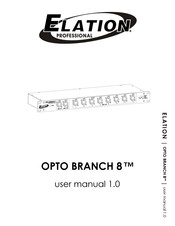 Elation OPTO BRANCH 8 User Manual