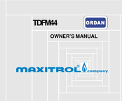 Ordan TDFM44 Owner's Manual