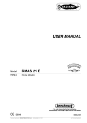 Radiant RMAS 21 E User Manual