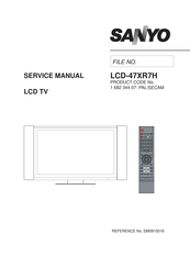 Sanyo LCD-47XR7H Service Manual