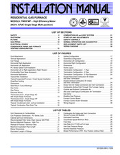 Johnson Controls Unitary Products TM9X100C20MP11 Installation Manual