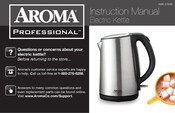 Aroma Professional AWK-272SB Instruction Manual