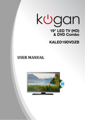 Kogan KALED19DVDZB User Manual