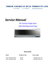 North American HVAC Products MSV1-24HRDN1-MQ0 Service Manual