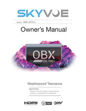 skyvoe OBX-4270-L Owner's Manual