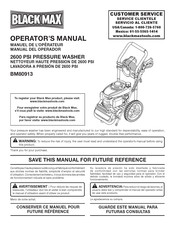 Black Max BM80913 Operator's Manual