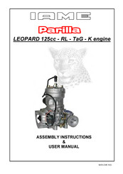 Iame Parilla Leopard TaG Series Assembly Instructions & User Manual
