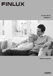 Finlux 42F8075-T Owner's Manual