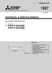 Mitsubishi Electric PKFY-20VAM Technical & Service Manual