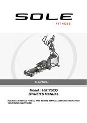 Sole Fitness 168173035 Owner's Manual