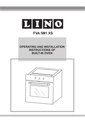 Lino FVA 5M1 XS Operating And Installation Instructions