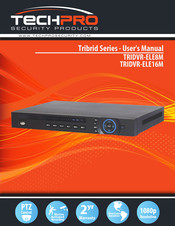 Techpro Tribrid Series TRIDVR-ELE16M User Manual