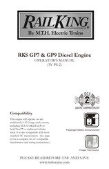 Rail King RKS GP7 Operator's Manual