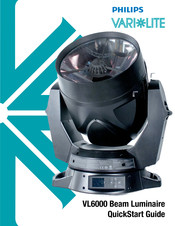 Philips VARI-LITE VL6000 Beam Luminaire Quick Start Manual