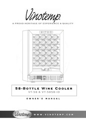 Vinotemp VT-58 Owner's Manual