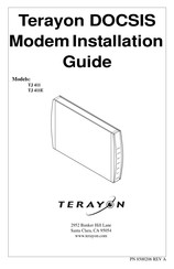 Terayon TJ 411 Installation Manual