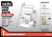 Ozito PWB-2800 Instruction Manual