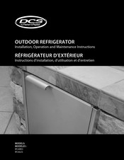 DCS RF24LE3 Installation, Operation And Maintenance Instructions