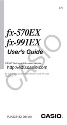 Casio ClassWiz fx-991EX User Manual