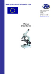 PCE Instruments PCE-MM100 Manual