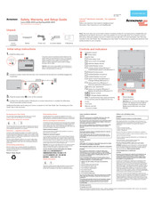Lenovo ZhaoYang E4030 Safety, Warranty, And Setup Manual