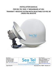 Sea Tel 5009-17 Installation Manual