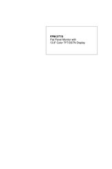 Advantech FPM-37T Instruction Manual