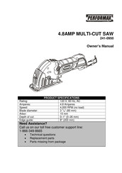 Performax 241-0950 Manuals | ManualsLib
