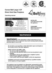 Bellfires Corner Bell Large 3 CF Operating Manual
