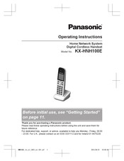 Panasonic KX-HNH100E Operating Instructions Manual