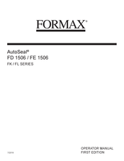 Formax AutoSeal FD 1506 Operator's Manual