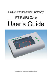 Solidtronic RT-RoIP2-Zello User Manual