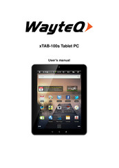 WayteQ xTAB-100s User Manual