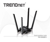 TRENDnet TEW-809UB(V1) Quick Installation Manual