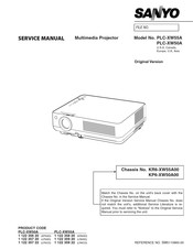 Sanyo 1 122 358 20 Service Manual