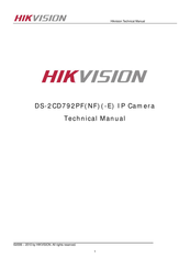 Hikvision DS-2CD792PF(NF)(-E) Technical Manual