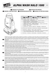 Clay Paky ALPHA WASH HALO 1000 C61075 Instruction Manual