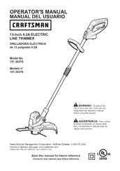 Craftsman 151.30378 Operator's Manual