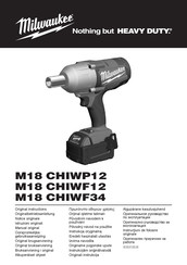 Milwaukee M18 CHIWF12 Manuals | ManualsLib
