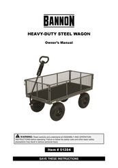 Bannon 51204 Owner's Manual