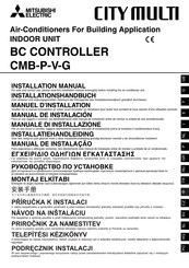 Mitsubishi Electric CITY MULTI CMB-P1010V-G Installation Manual