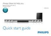 Philips htb5141k Quick Start Manual
