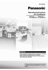 Panasonic CS-D56JD1F5 Operating Instructions Manual