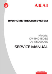 Akai DV-R4045DSS Service Manual