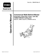 Toro 30984 Operator's Manual